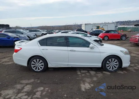 2013 Honda Accord Ex-L V-6 from USA, damaged, VIN 1HGCR3F80DA007422